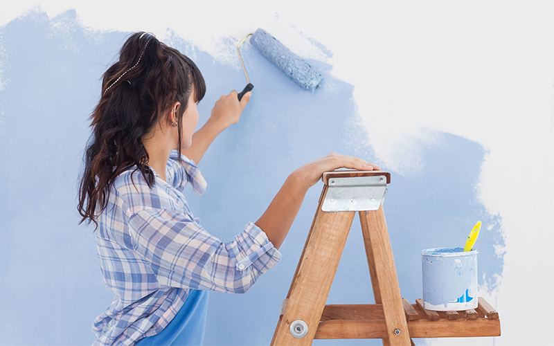How to Painters Creatively Paint Interior Walls